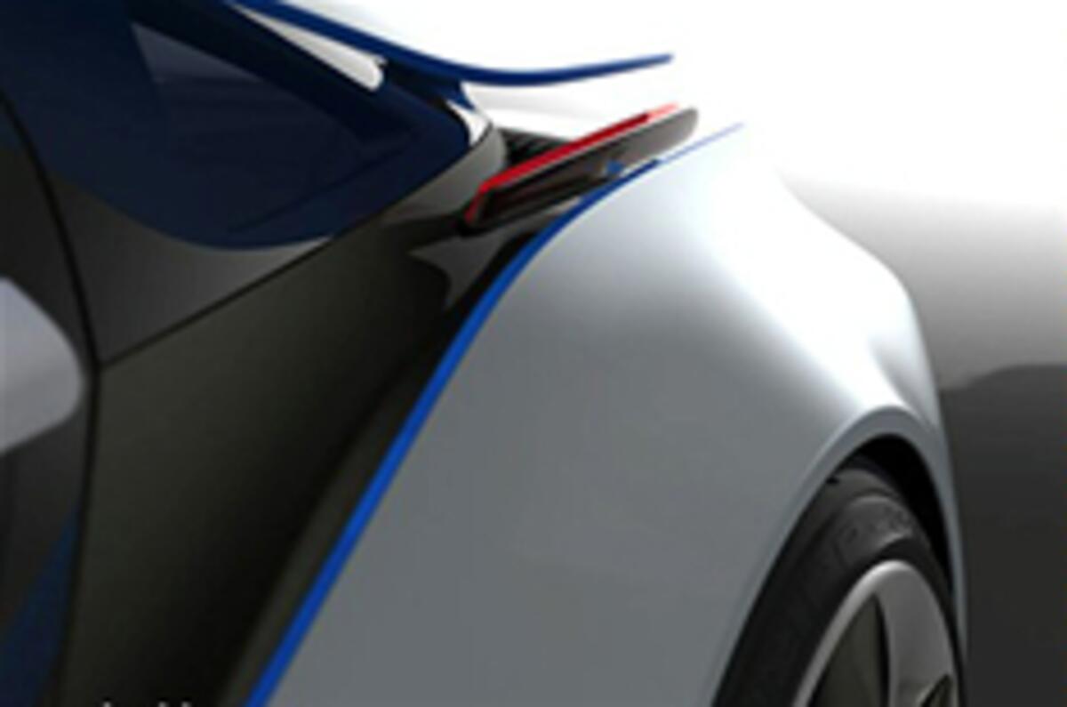 New BMW eco car teaser pic