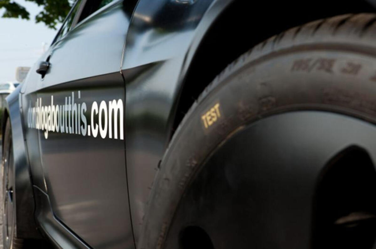 BMW site shows secret sports car