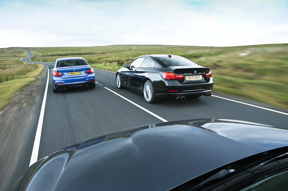 no title Comparison: BMW M4 versus M235i versus Alpina B4 Biturbo