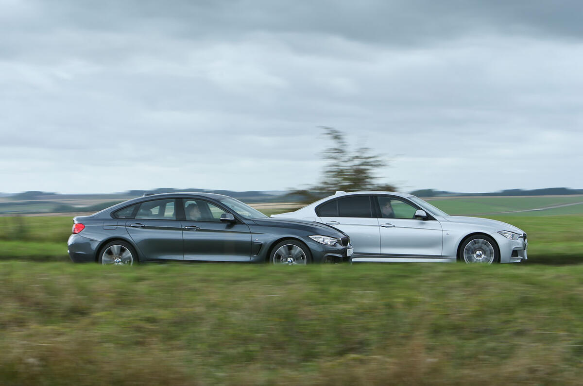 Comparison: BMW 420d Gran Coupe versus 330d saloon