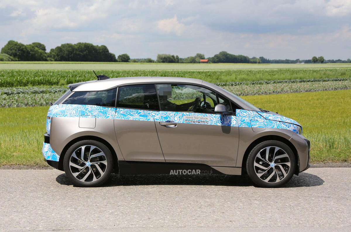 no title BMW i3 spotted during final testing