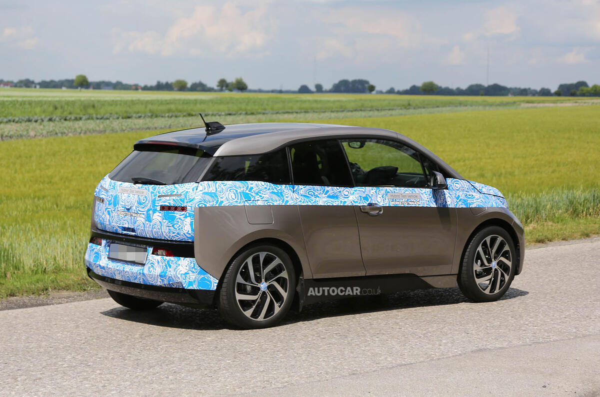 no title BMW i3 spotted during final testing