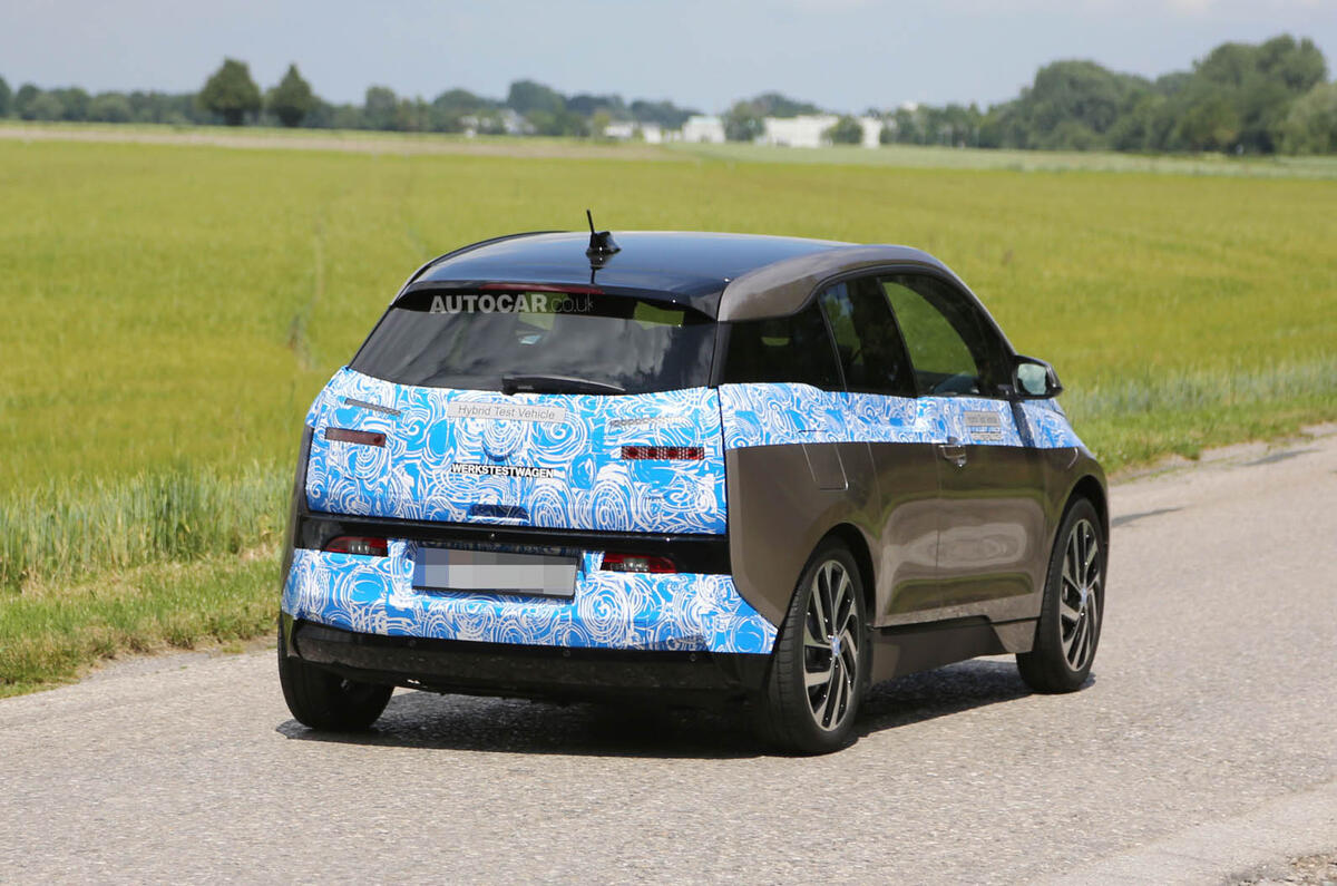 no title BMW i3 spotted during final testing