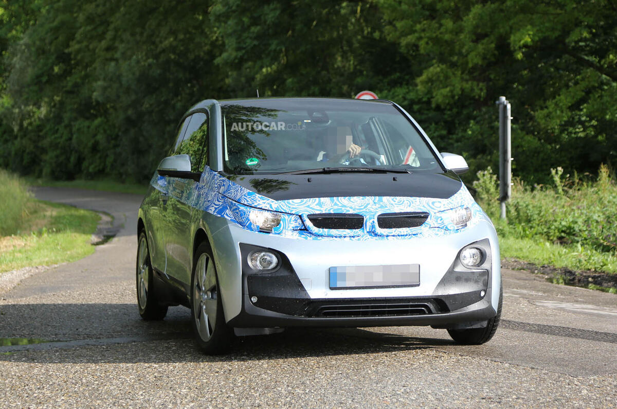 no title BMW i3 spotted during final testing