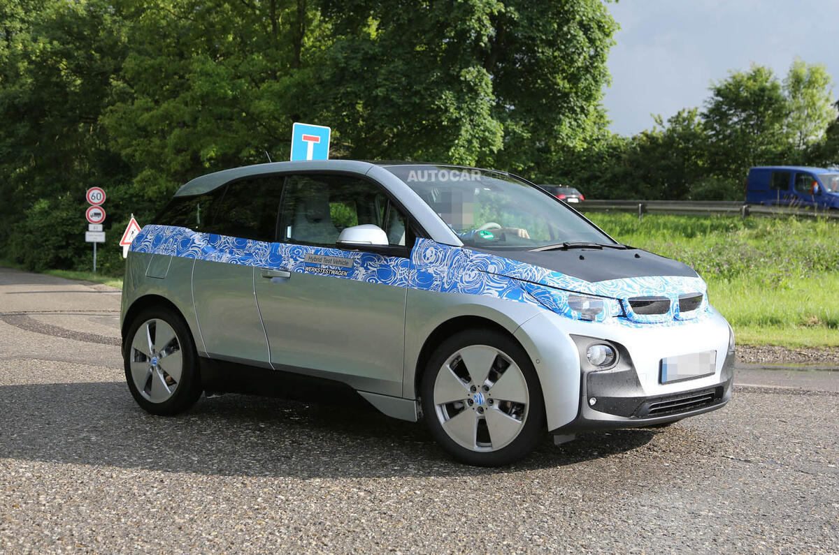 no title BMW i3 spotted during final testing