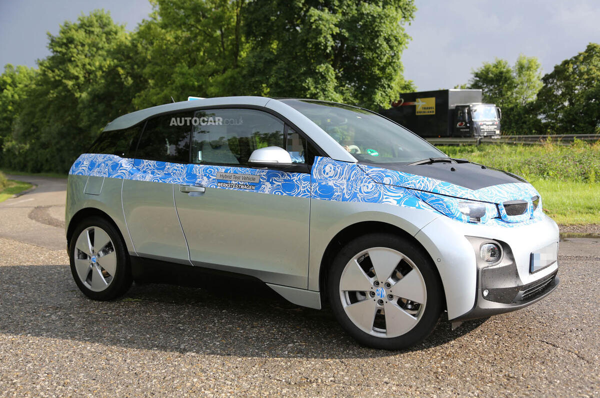 no title BMW i3 spotted during final testing