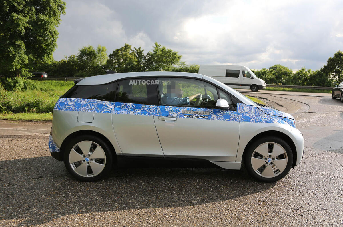 no title BMW i3 spotted during final testing