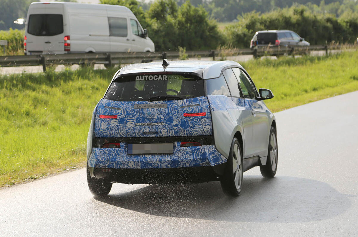 no title BMW i3 spotted during final testing