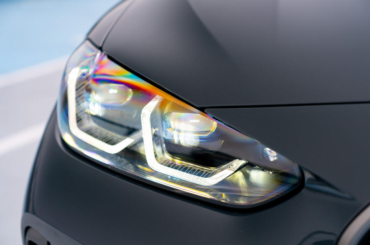 bmw i4 review 2023 004 headlight bmw i4 review 2023 004 headlight