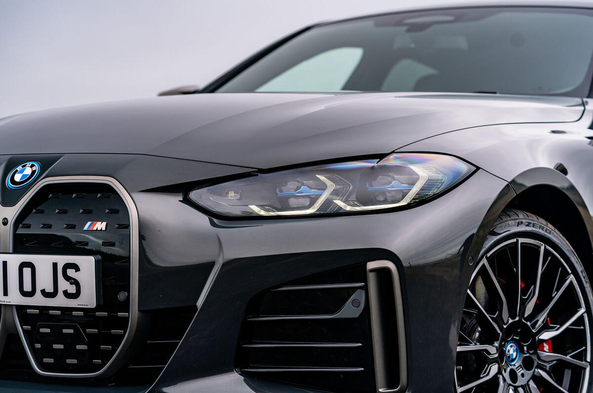 bmw i4 review 2023 005 front end design bmw i4 review 2023 005 front end design