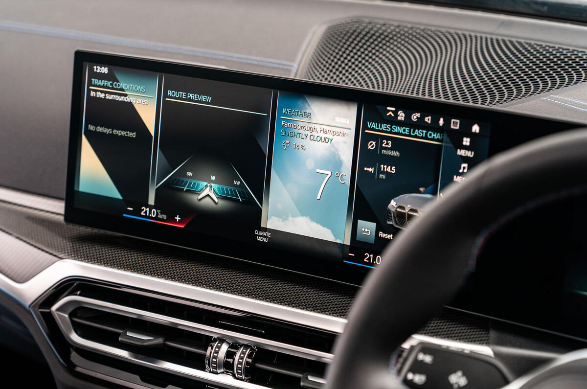 bmw i4 review 2023 016 infotainment bmw i4 review 2023 016 infotainment