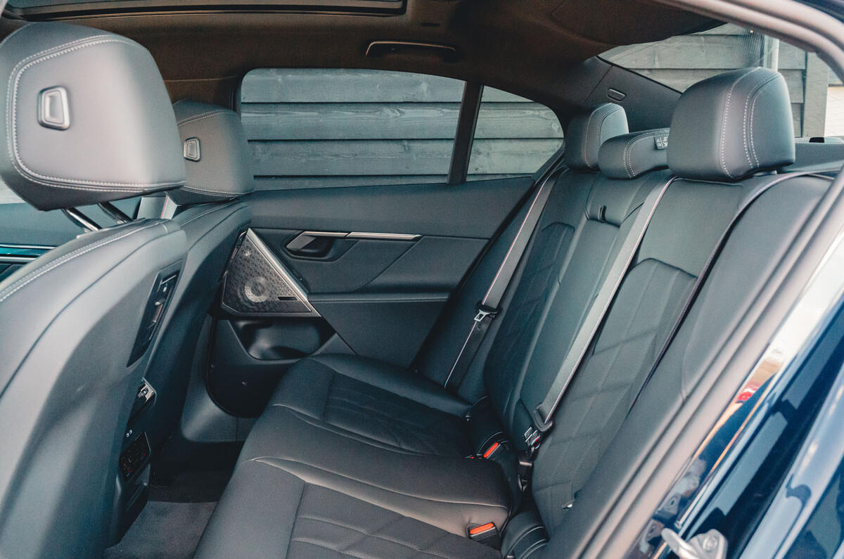 bmw i5 review 2023 16 rear seats