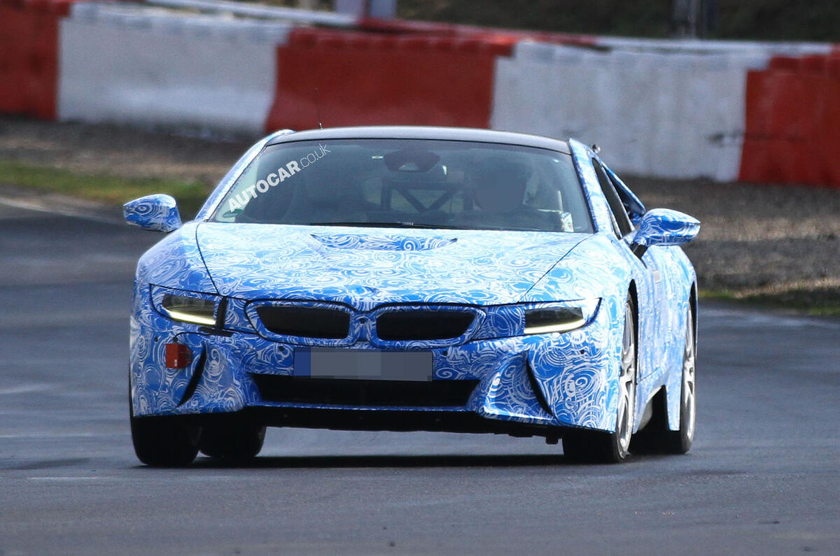 no title Production BMW i8 uncovered - latest spy pics