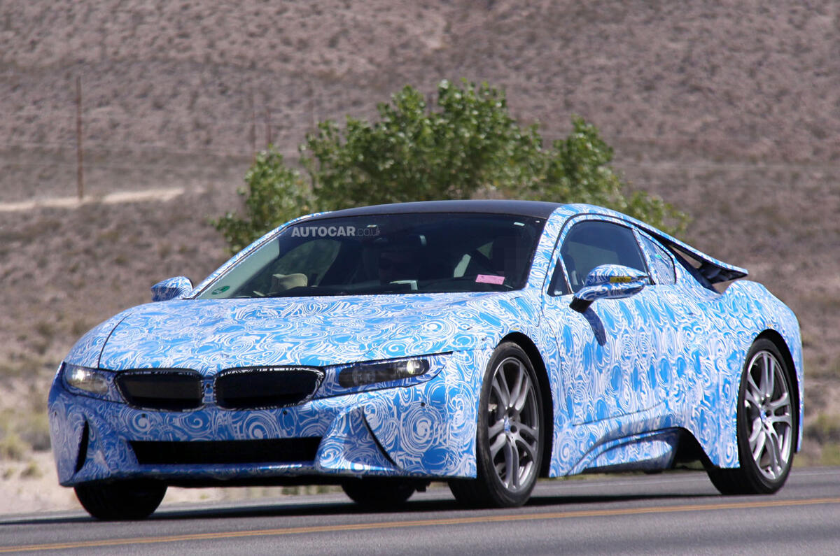 no title Production BMW i8 uncovered - latest spy pics