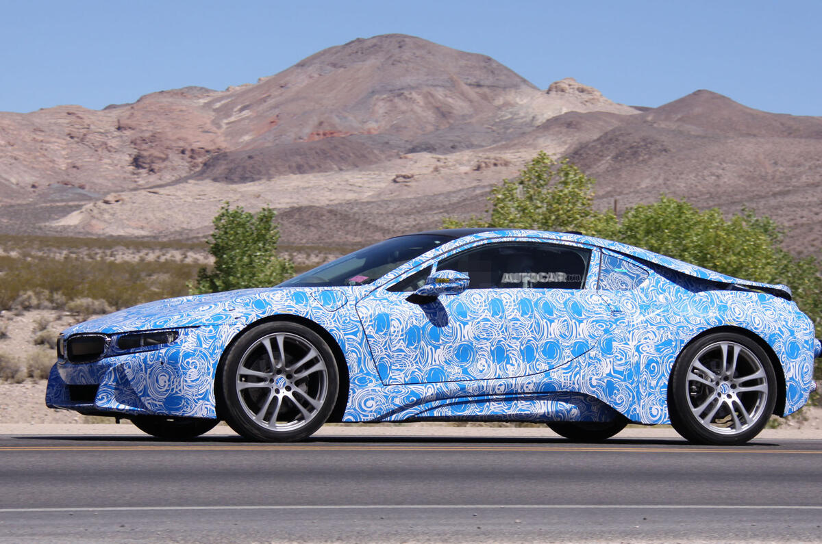 no title Production BMW i8 uncovered - latest spy pics