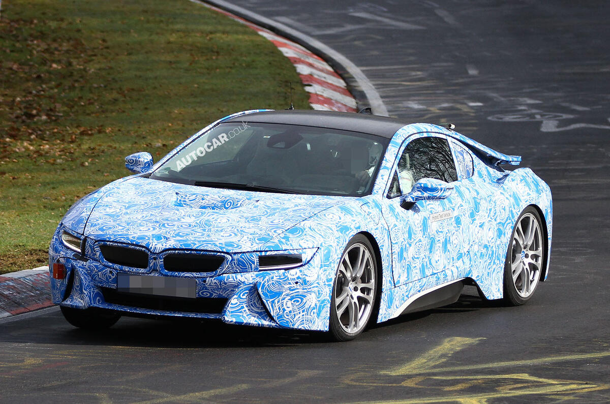 no title Production BMW i8 uncovered - latest spy pics