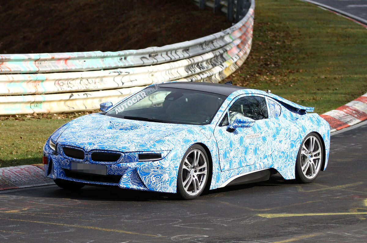 no title Production BMW i8 uncovered - latest spy pics