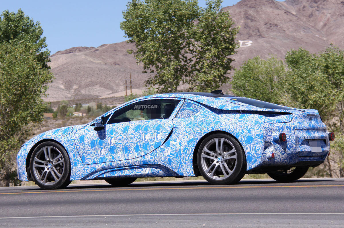 no title Production BMW i8 uncovered - latest spy pics