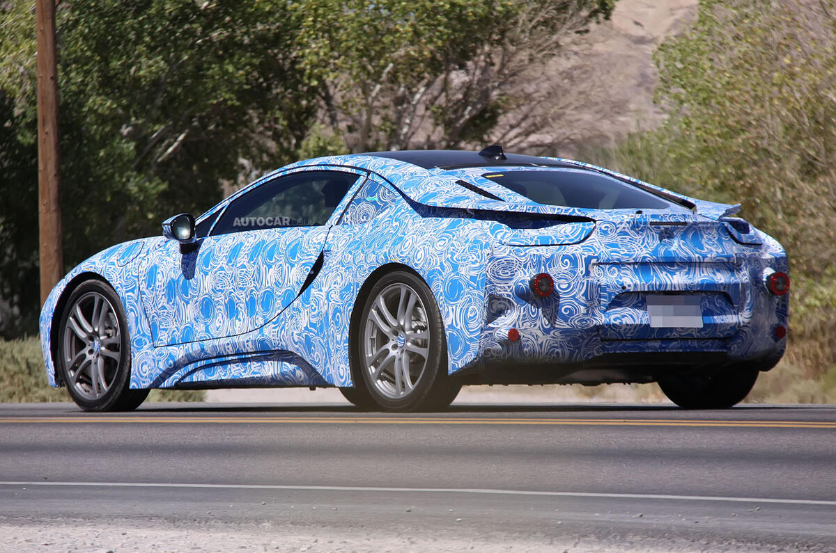no title Production BMW i8 uncovered - latest spy pics