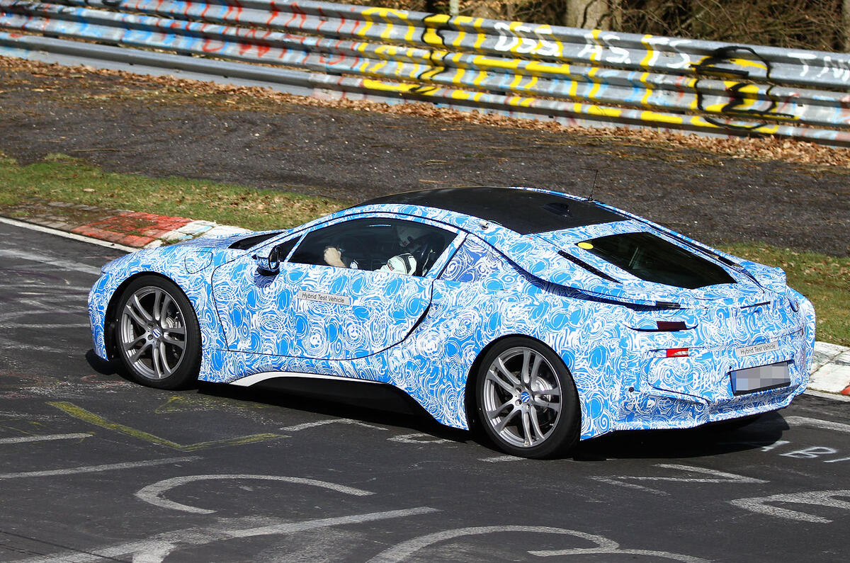 no title Production BMW i8 uncovered - latest spy pics