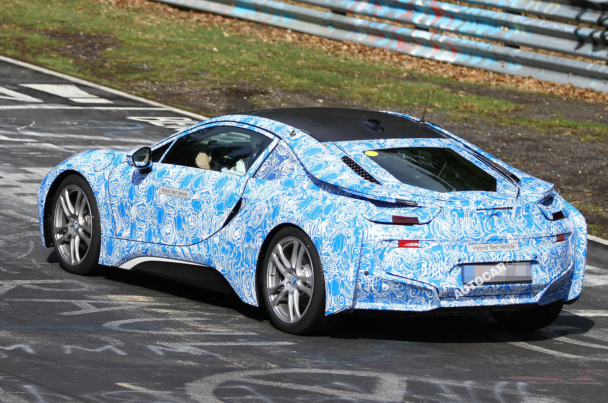 no title Production BMW i8 uncovered - latest spy pics