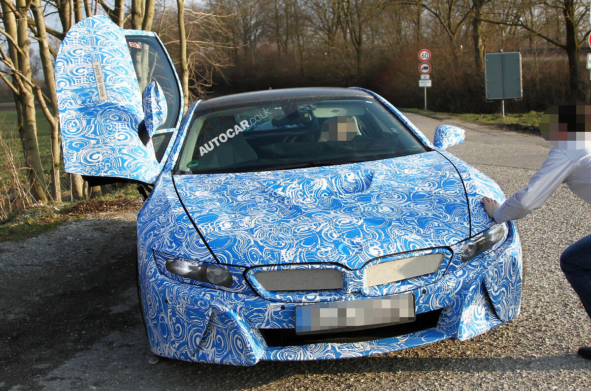 no title Production BMW i8 uncovered - latest spy pics