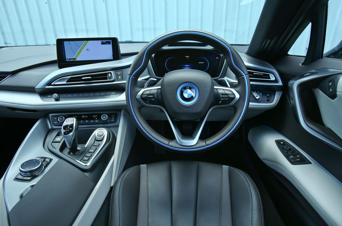 BMW i8 interior Autocar BMW i8 interior Autocar