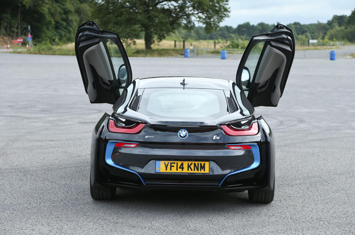 Hybrid supercar BMW i8