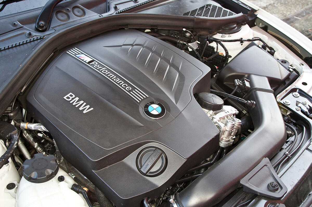 BMW M135i turbocharged 3.0-litre engine