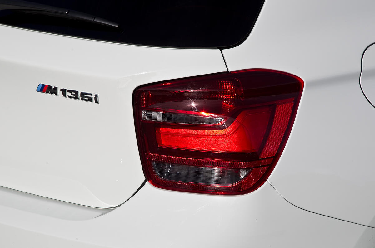 BMW M135i tailights