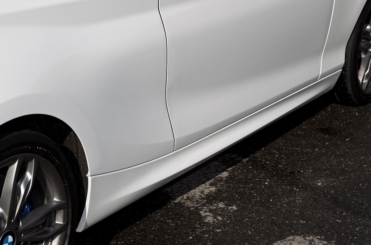 BMW M135i side skirts