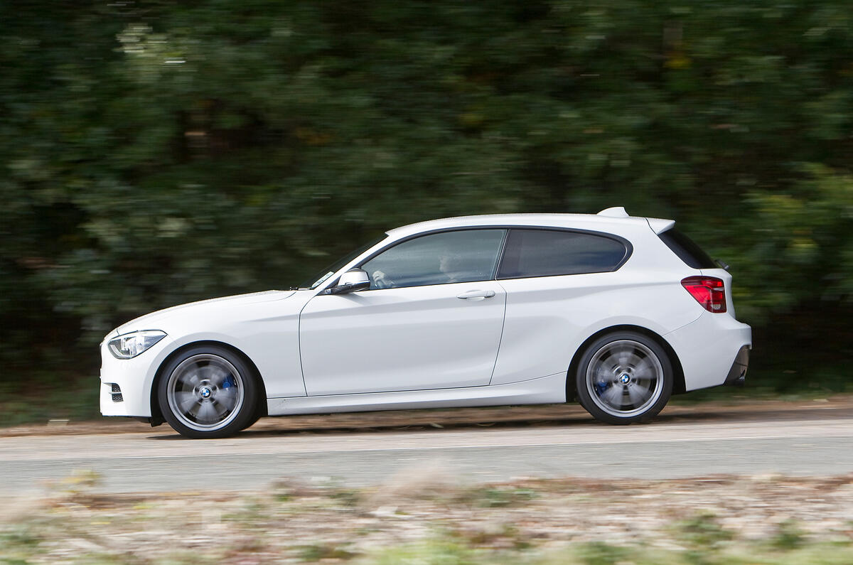 BMW M135i side profile