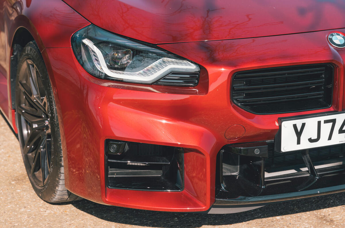 BMW M2 Manual 2025 Review 2025 front detail 91 BMW M2 Manual 2025 Review 2025 front detail 91