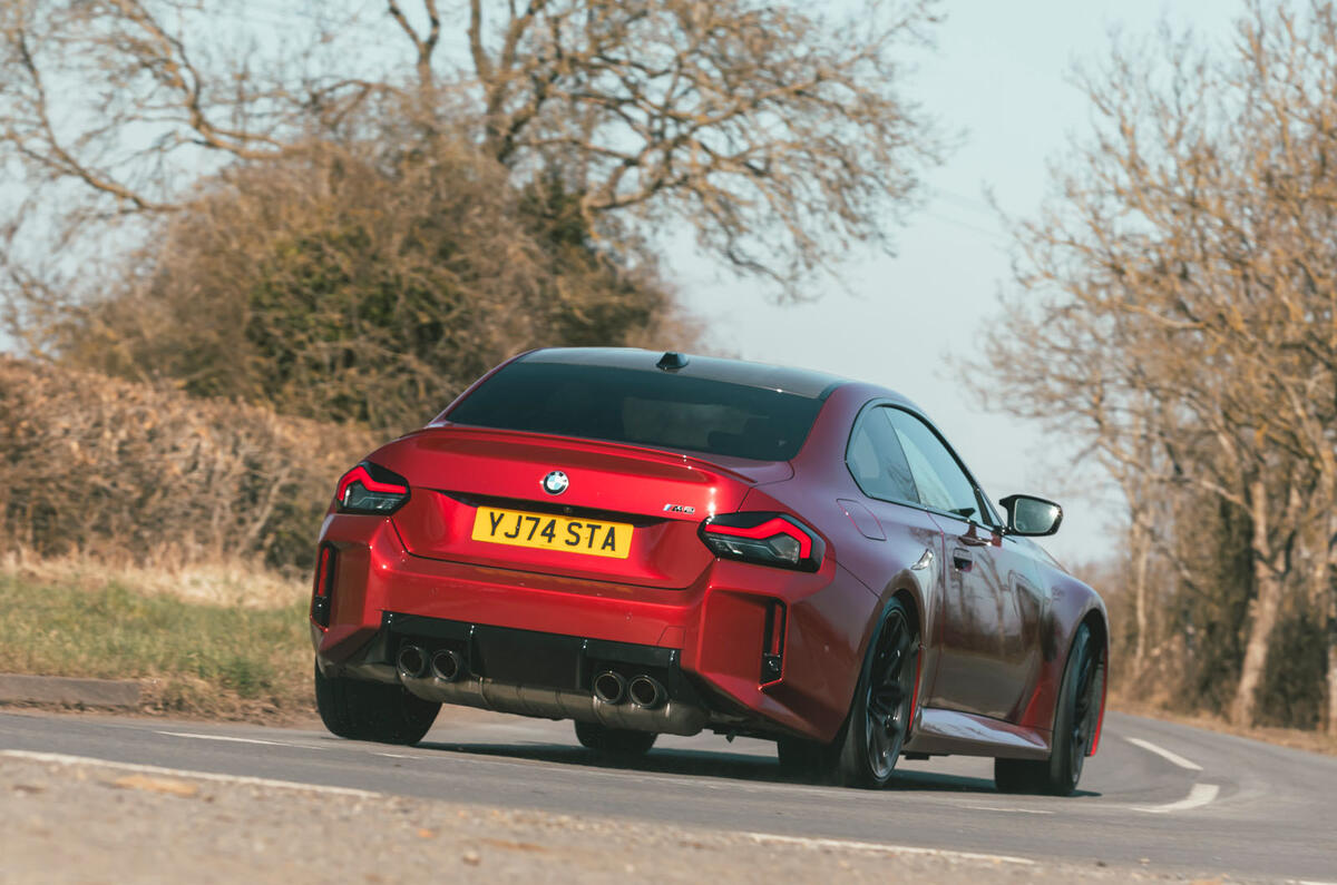 BMW M2 Manual 2025 Review 2025 rear corner 271 BMW M2 Manual 2025 Review 2025 rear corner 271