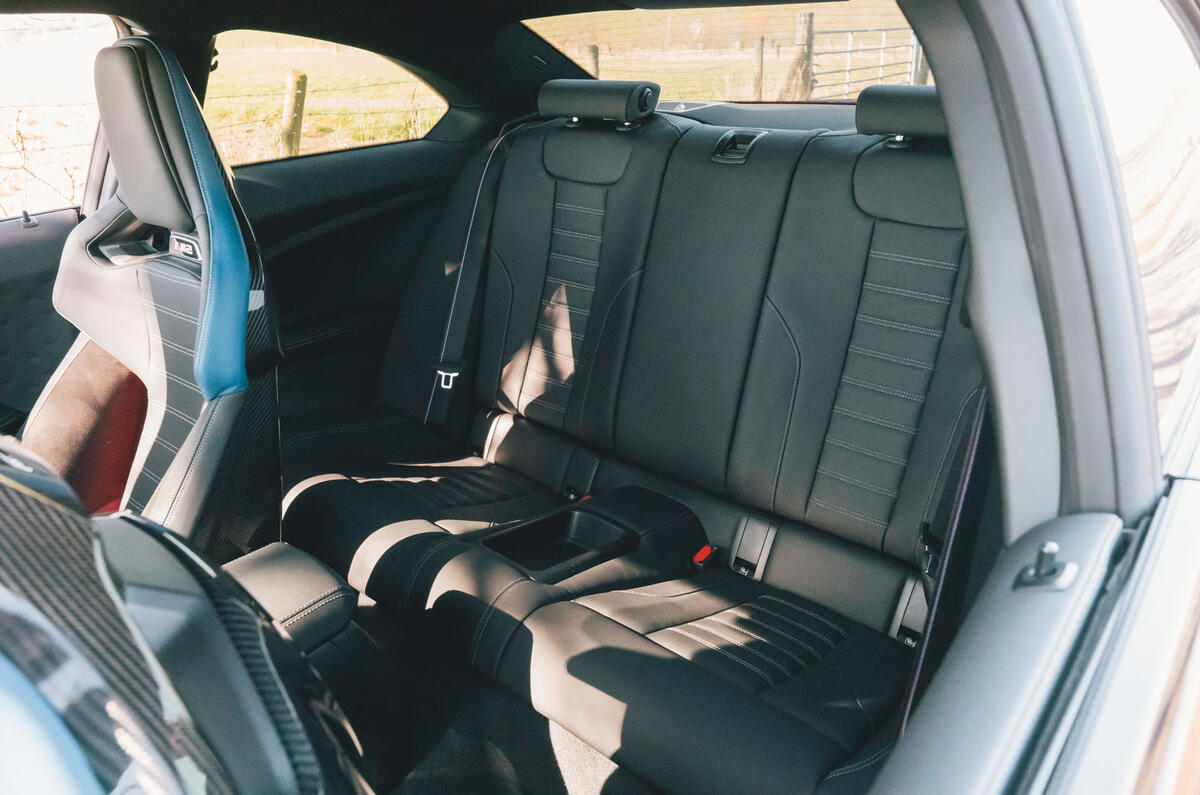 BMW M2 Manual 2025 Review 2025 rear seats 111 BMW M2 Manual 2025 Review 2025 rear seats 111
