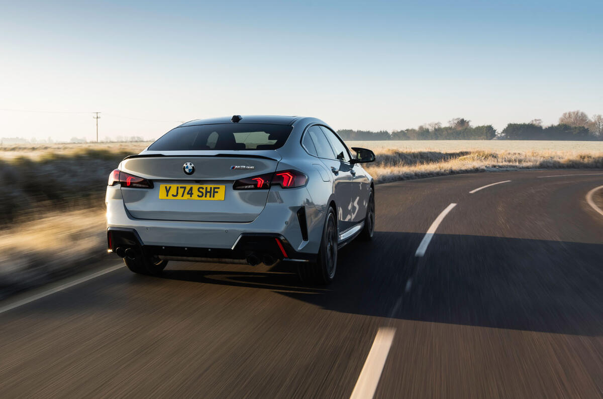 bmw m235 2025 Review rear tracking 09 bmw m235 2025 Review rear tracking 09