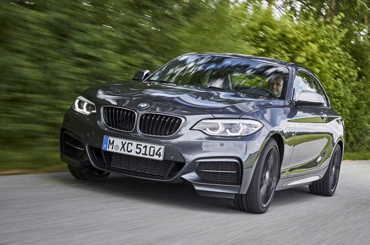BMW M240i front quarter