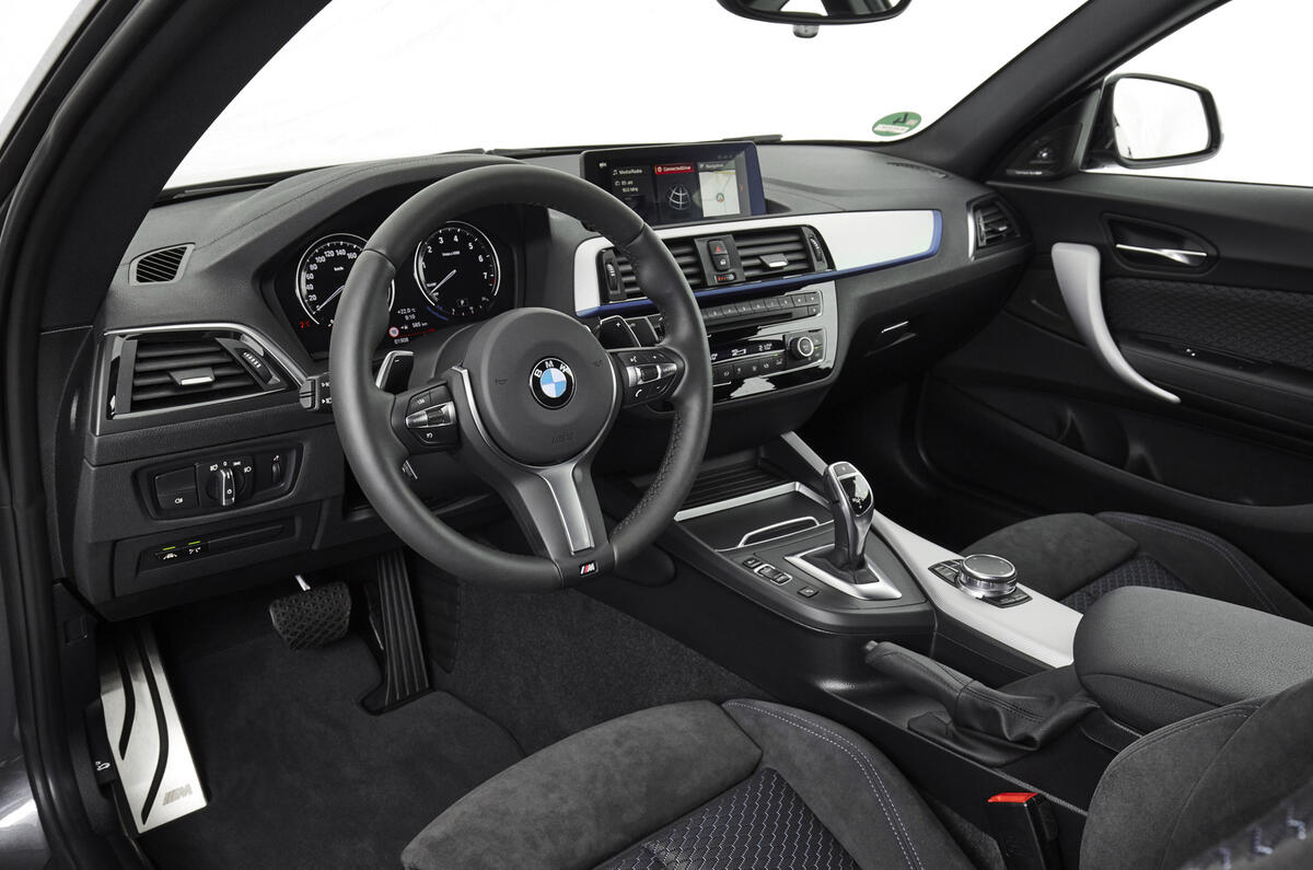 BMW M240i interior