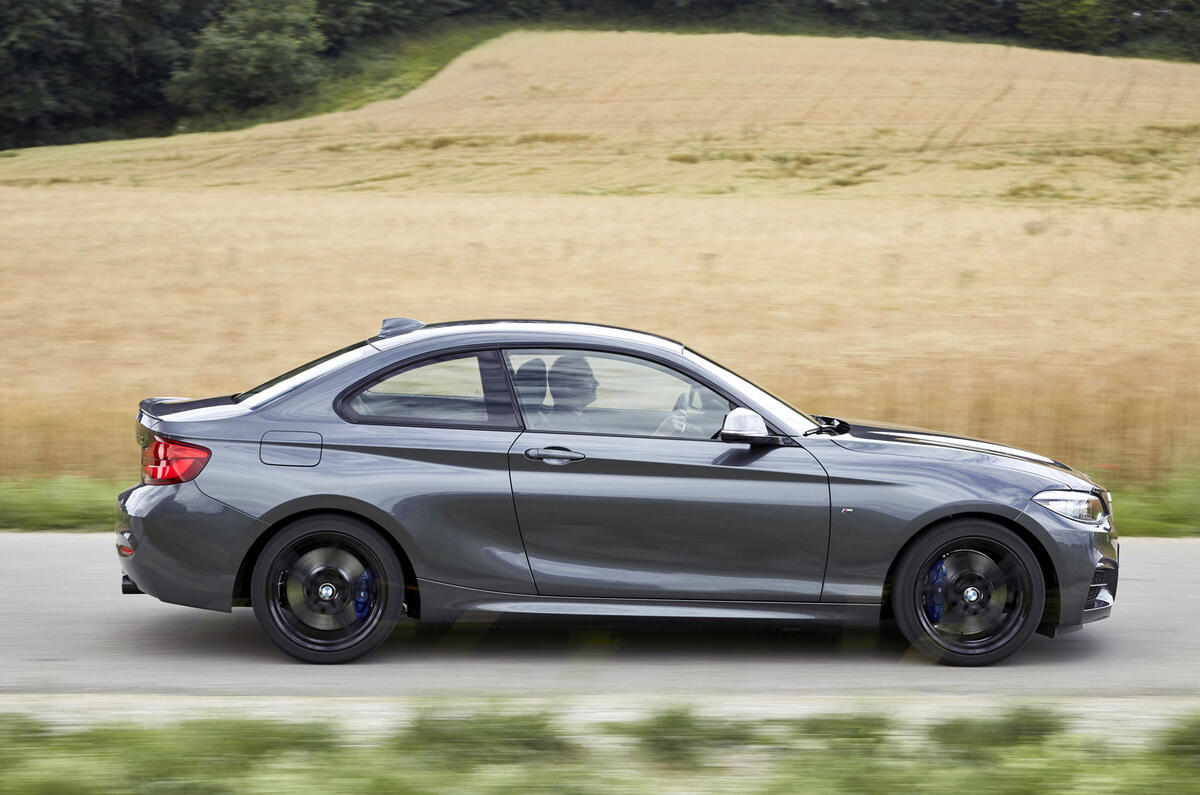 BMW M240i side profile