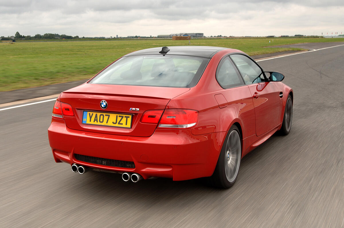 BMW M3 Coupé rear quarter