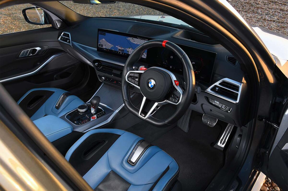 BMW M3 Touring interior front wide