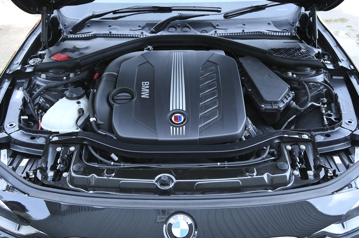 The D3's twin-turbocharged six-cylinder diesel engine produces 345bhp ... The D3's twin-turbocharged six-cylinder diesel engine produces 345bhp ...