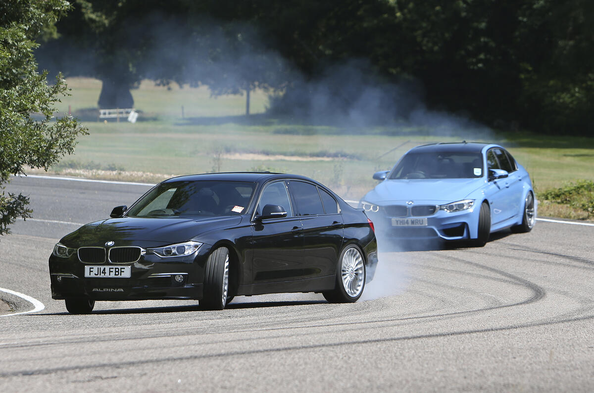 no title Comparison: BMW M3 versus Alpina D3