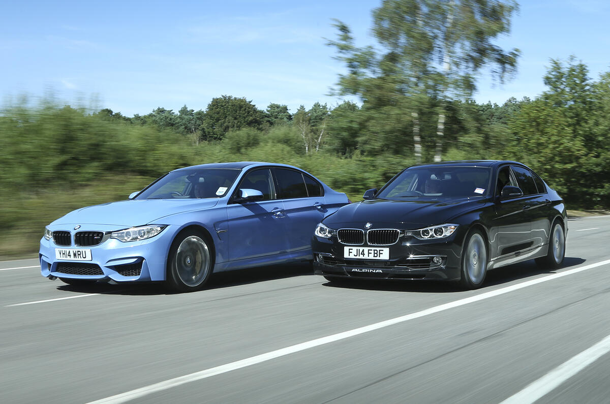 no title Comparison: BMW M3 versus Alpina D3