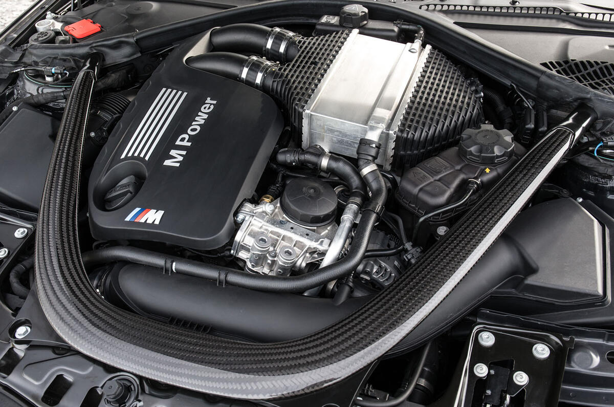 Twin-turbo 3.0-litre BMW M4 engine