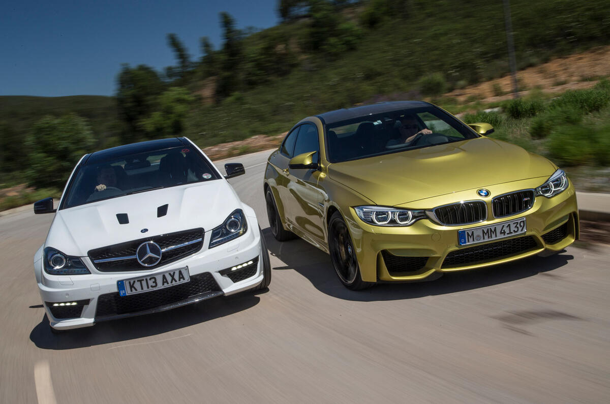 Comparison: new BMW M4 vs Mercedes-Benz C63 AMG