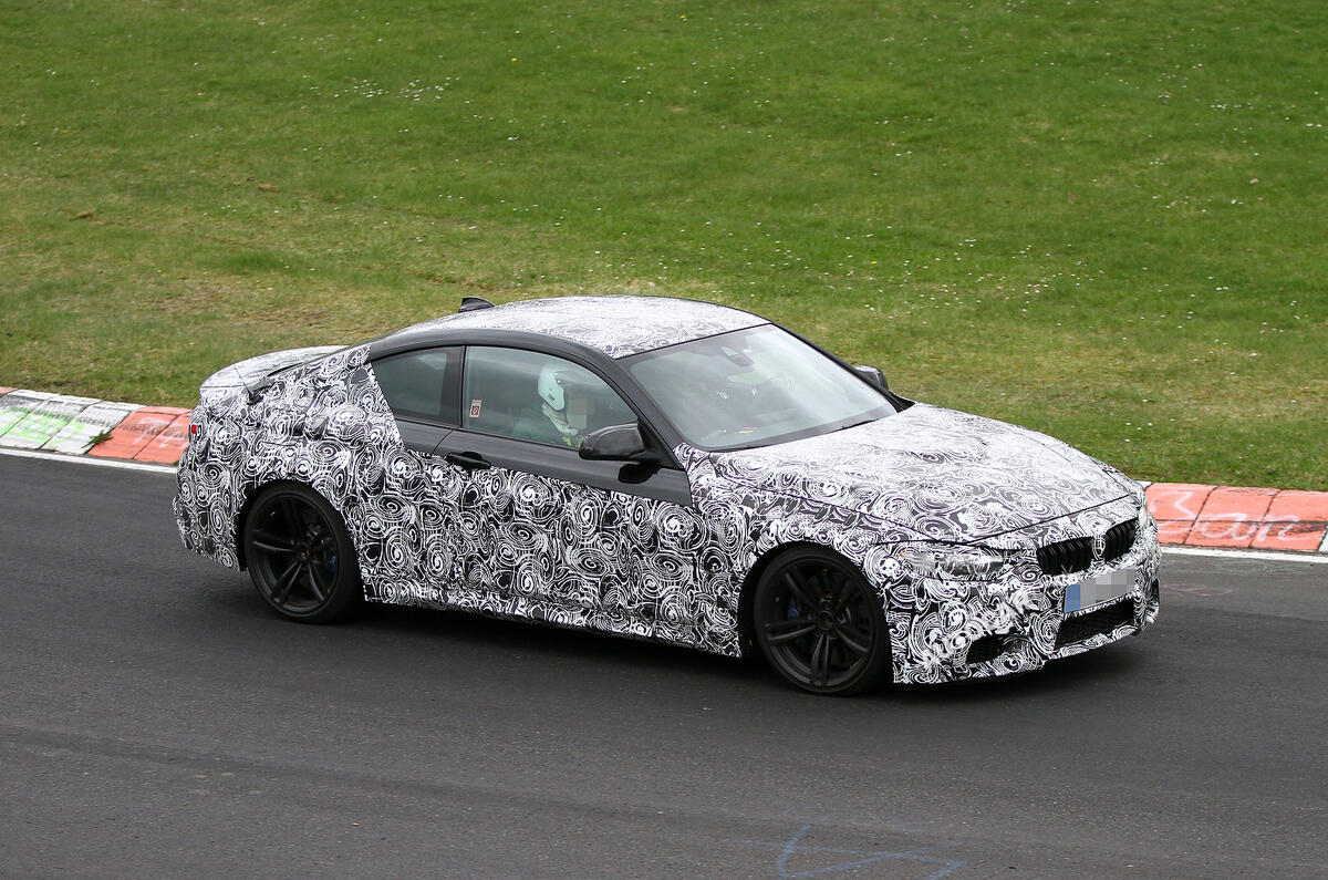 BMW M4 undergoes Nürburgring tests