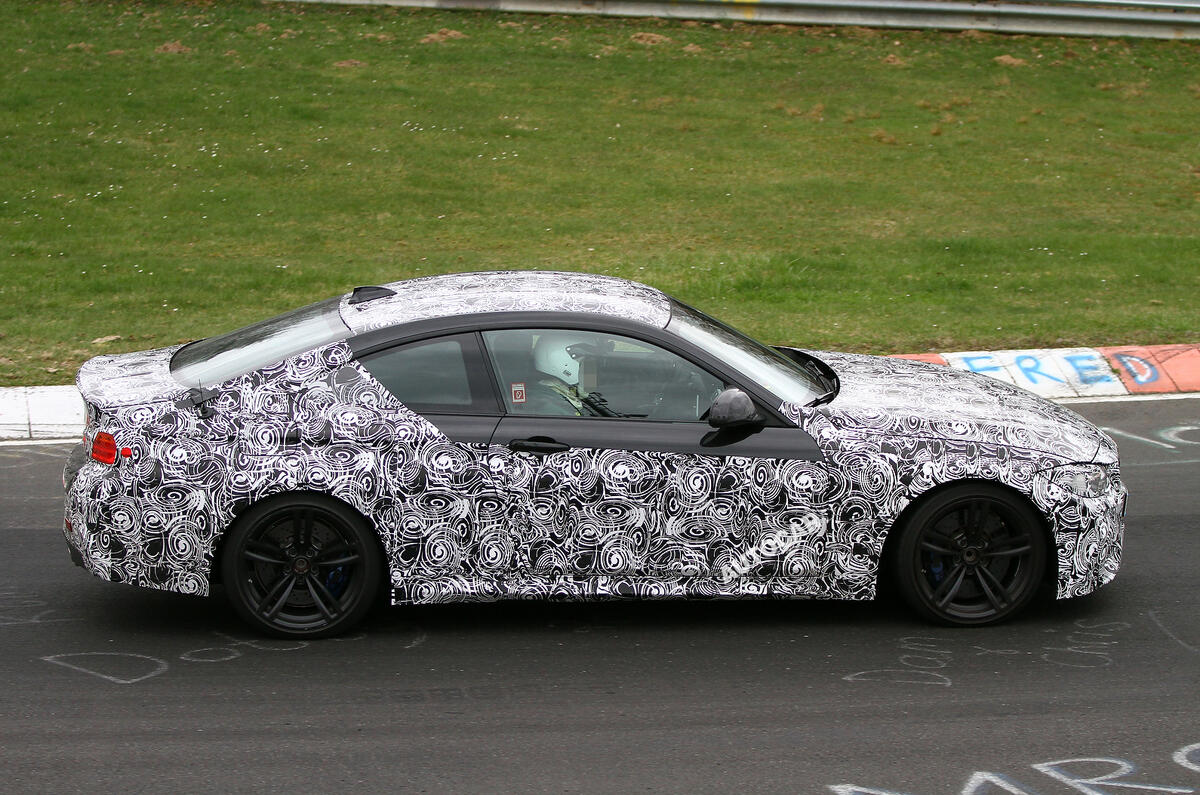 BMW M4 undergoes Nürburgring tests
