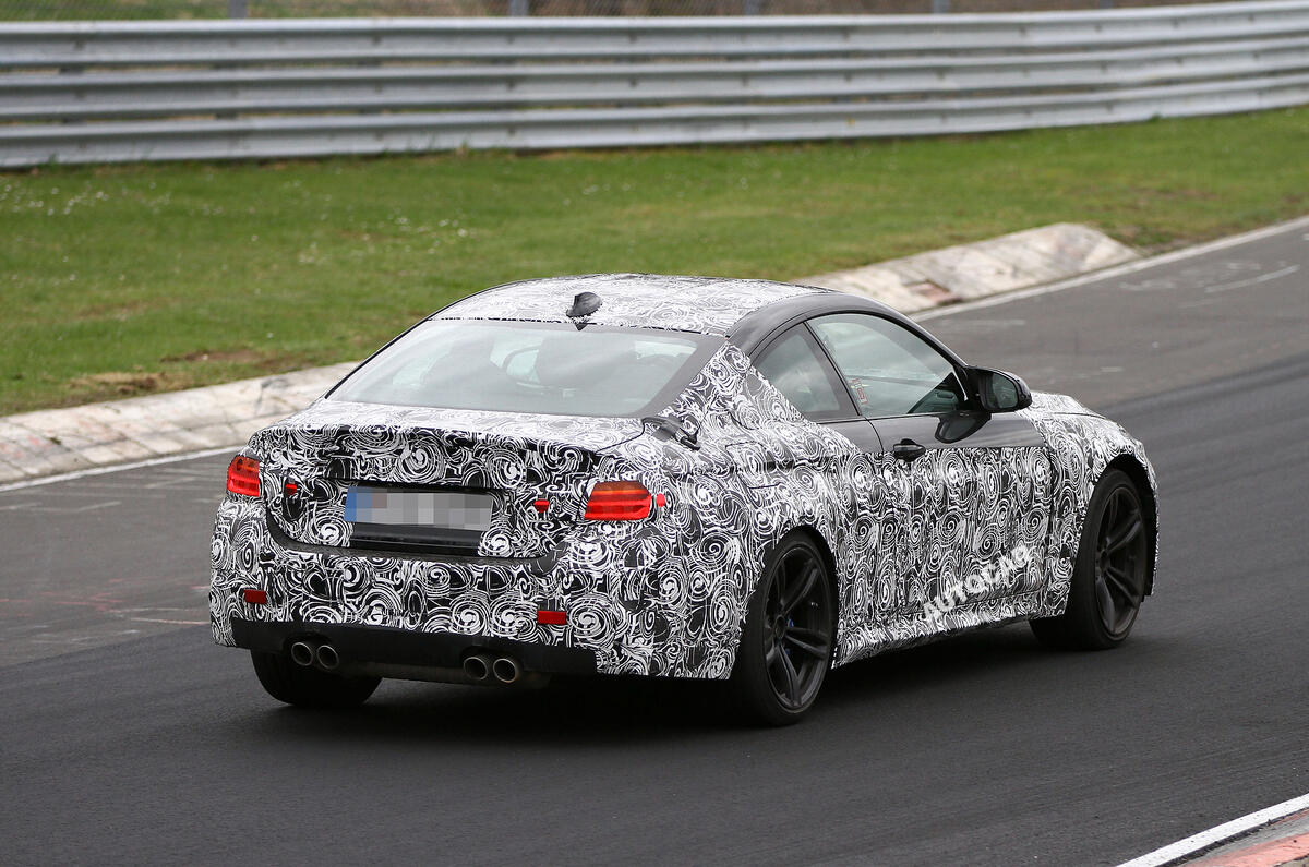 BMW M4 undergoes Nürburgring tests