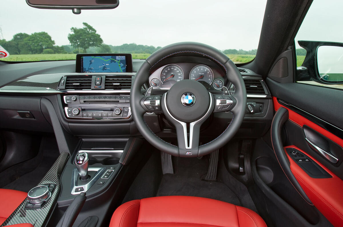 BMW M4 interior | Autocar